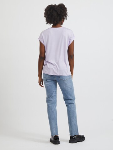 VILA T-Shirt in Lila
