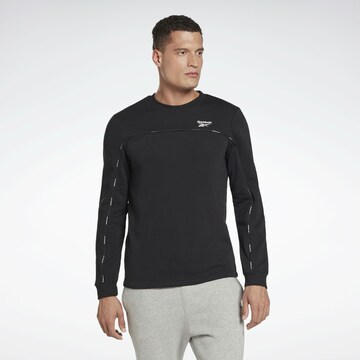 Reebok - Sweatshirt de desporto em preto