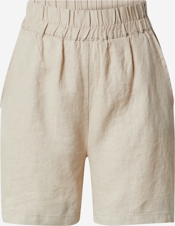 Loosefit Pantaloni di Karo Kauer in beige: frontale