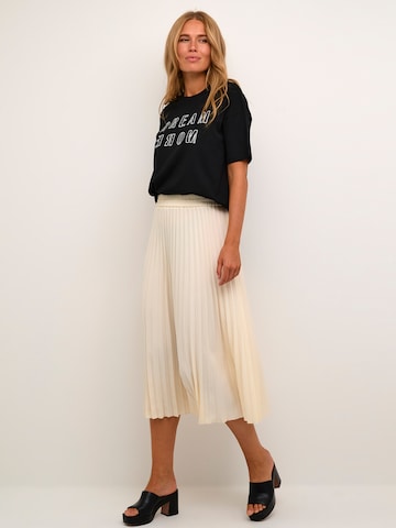 Kaffe Skirt 'Leandra' in Beige