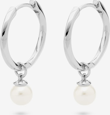 JETTE Earrings in Silver: front