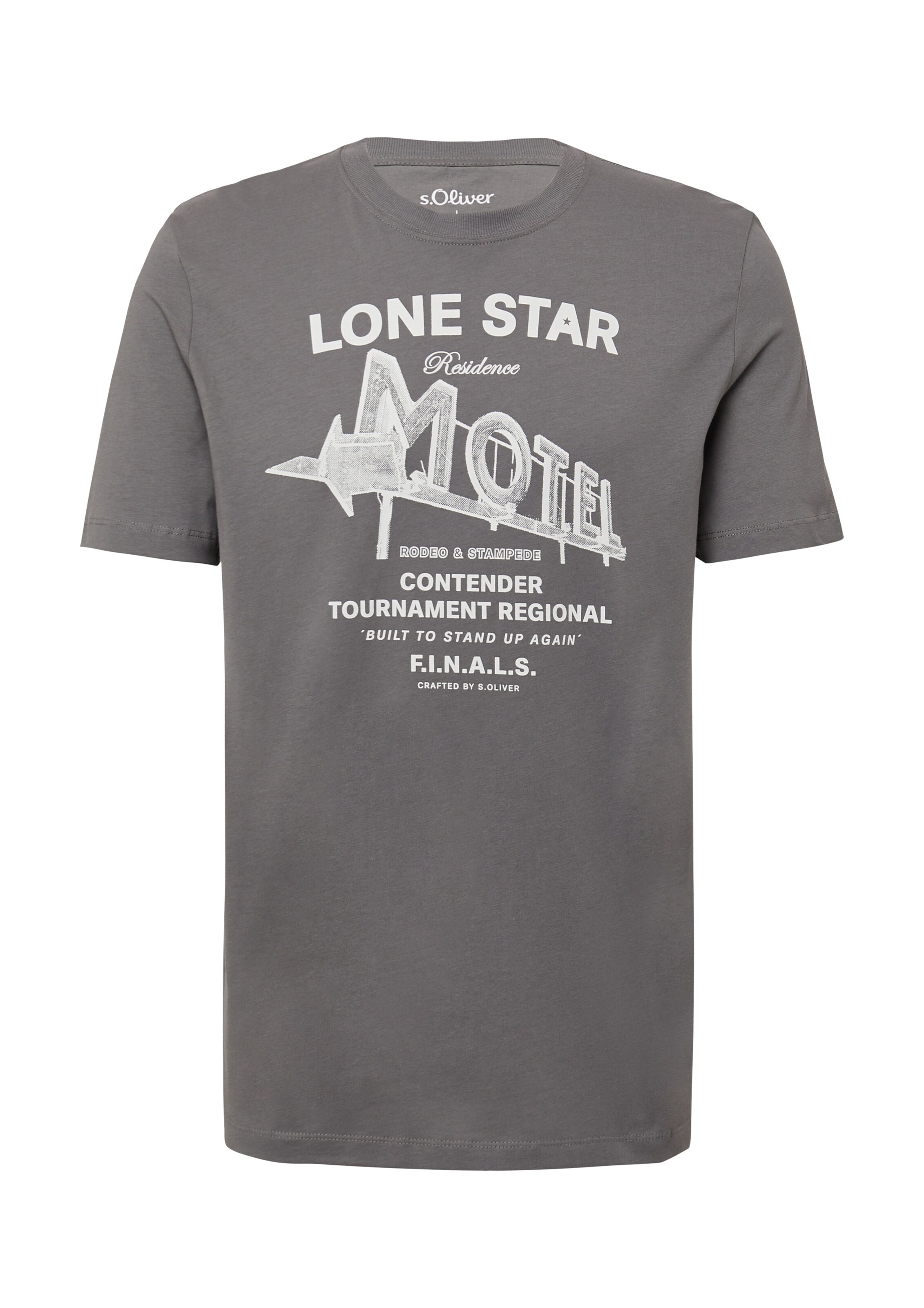 T-Shirt s.Oliver en gris : devant
