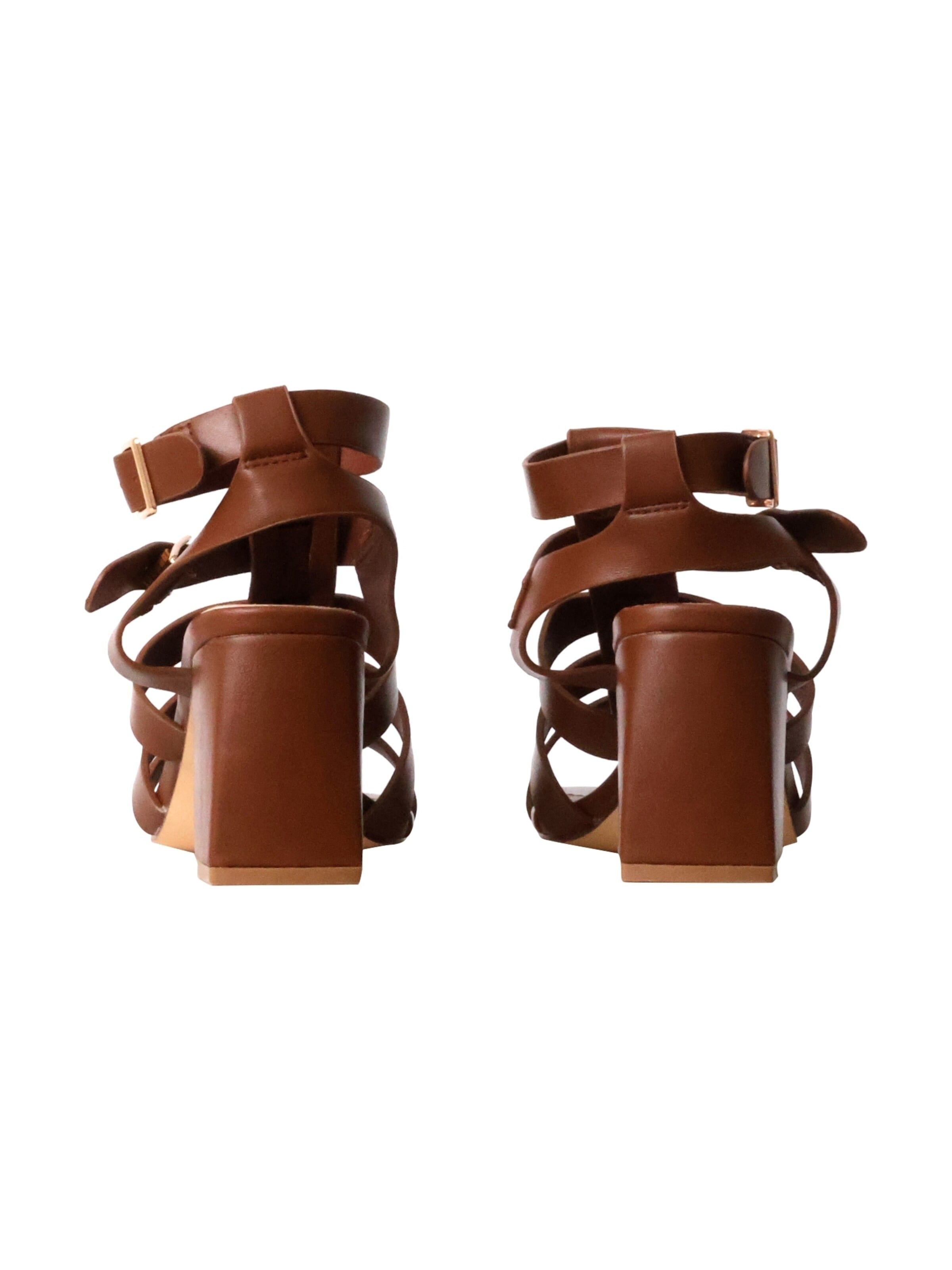 Super Mode - Sandalias 'Bellucci-Sandalen mit Absatz' en marrón