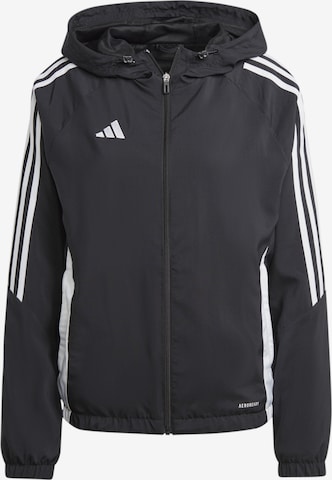 ADIDAS PERFORMANCE Training jacket in Black: front