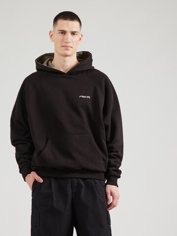 Pegador Sweatshirt 'Moolt' in Zwart: voorkant