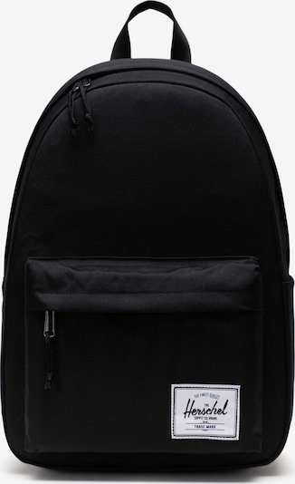 Herschel Rucksack in schwarz, Produktansicht