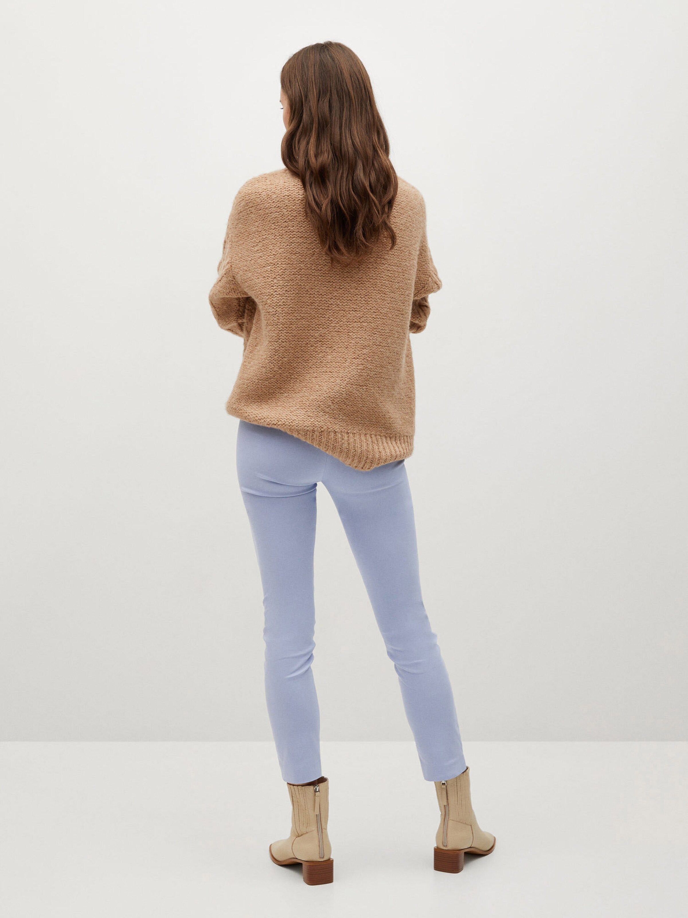 Frauen Große Größen MANGO Hose 'Cola' in Hellblau - IQ90839 Frauen Große Größen MANGO Hose 'Cola' in Hellblau - IQ90839