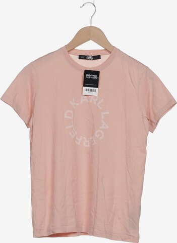 Karl Lagerfeld Top & Shirt in L in Pink: front