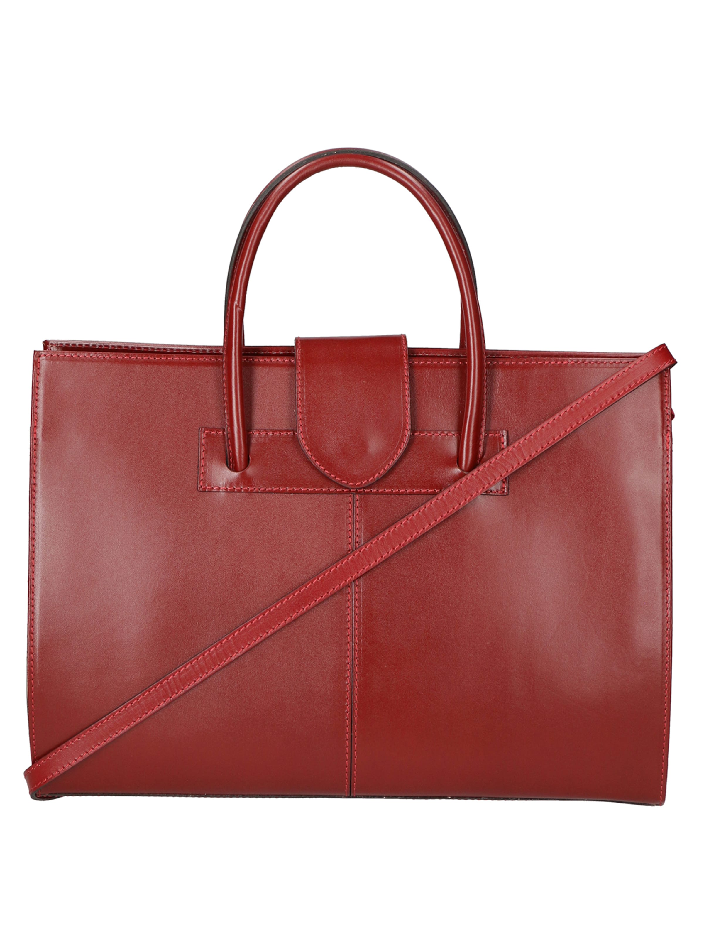 Gave Lux Handtas in Rood: voorkant