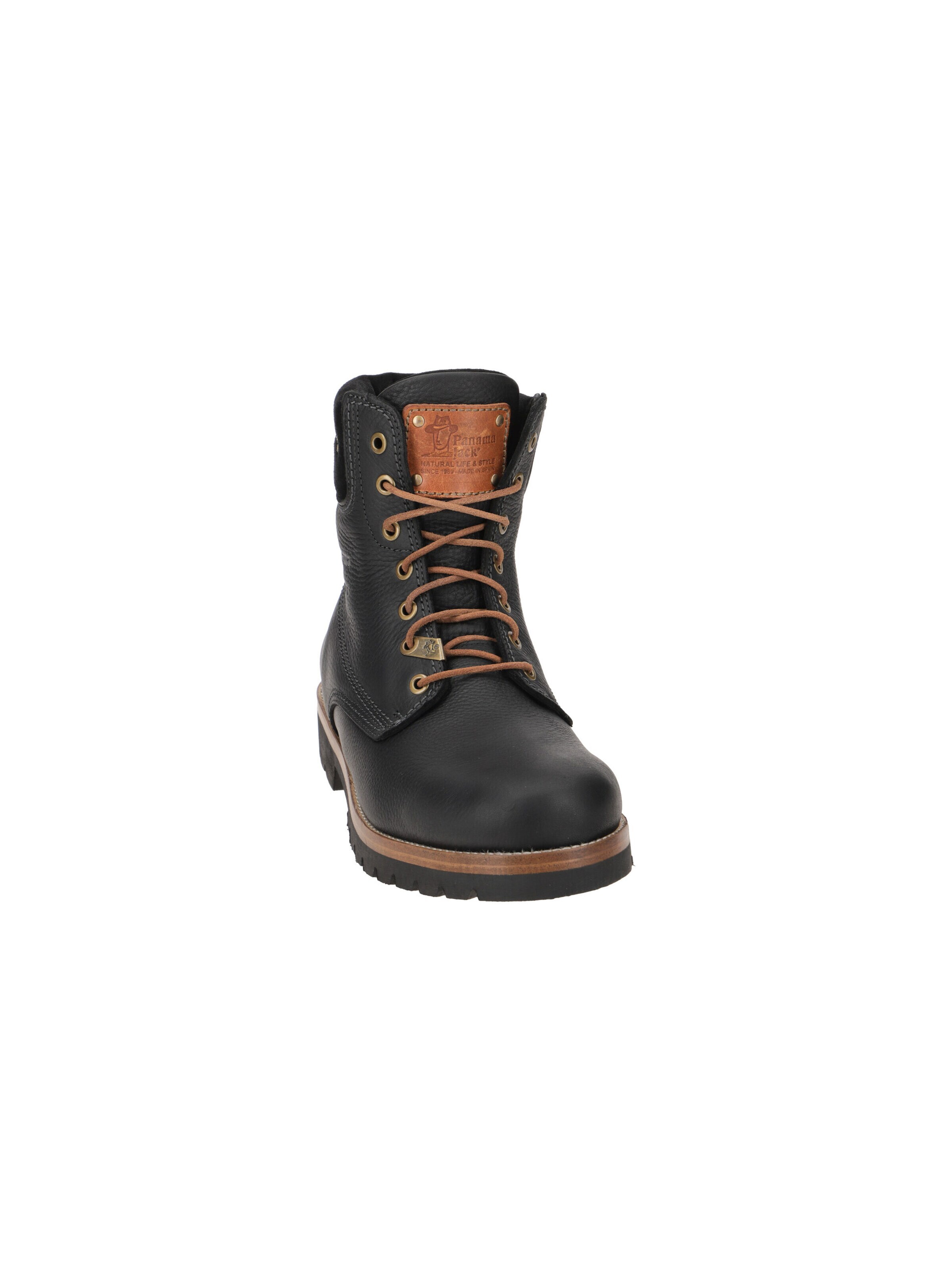 PANAMA JACK Lace-Up Boots in Black