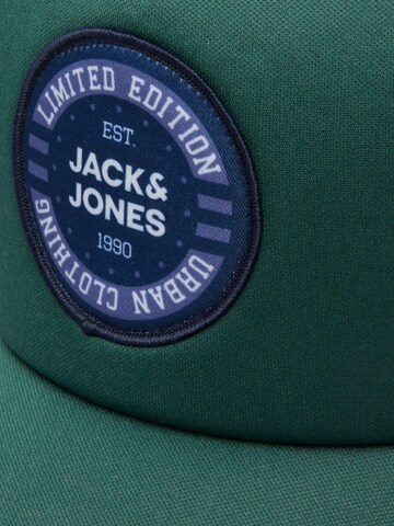 JACK & JONES Czapka z daszkiem 'MILES' w kolorze zielony