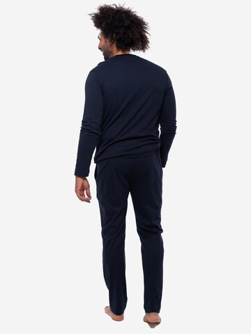 Mey Pyjama lang 'Aarhus'‌‌‌‌‌‌‌ in Blau