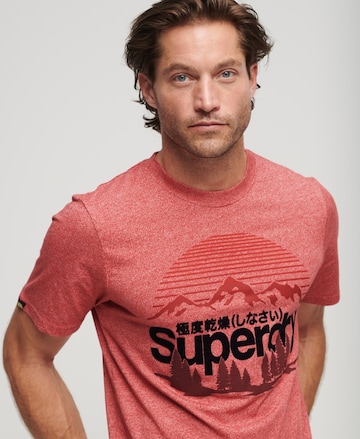 Superdry Shirt in Rood