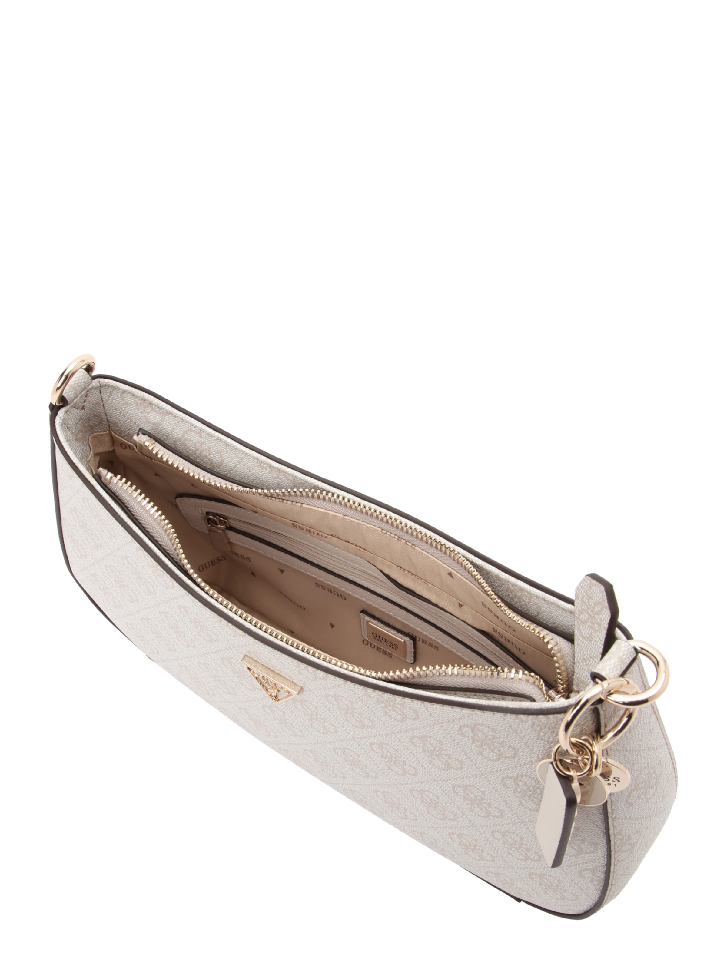 GUESS Shoulder Bag 'Noelle II' in Beige