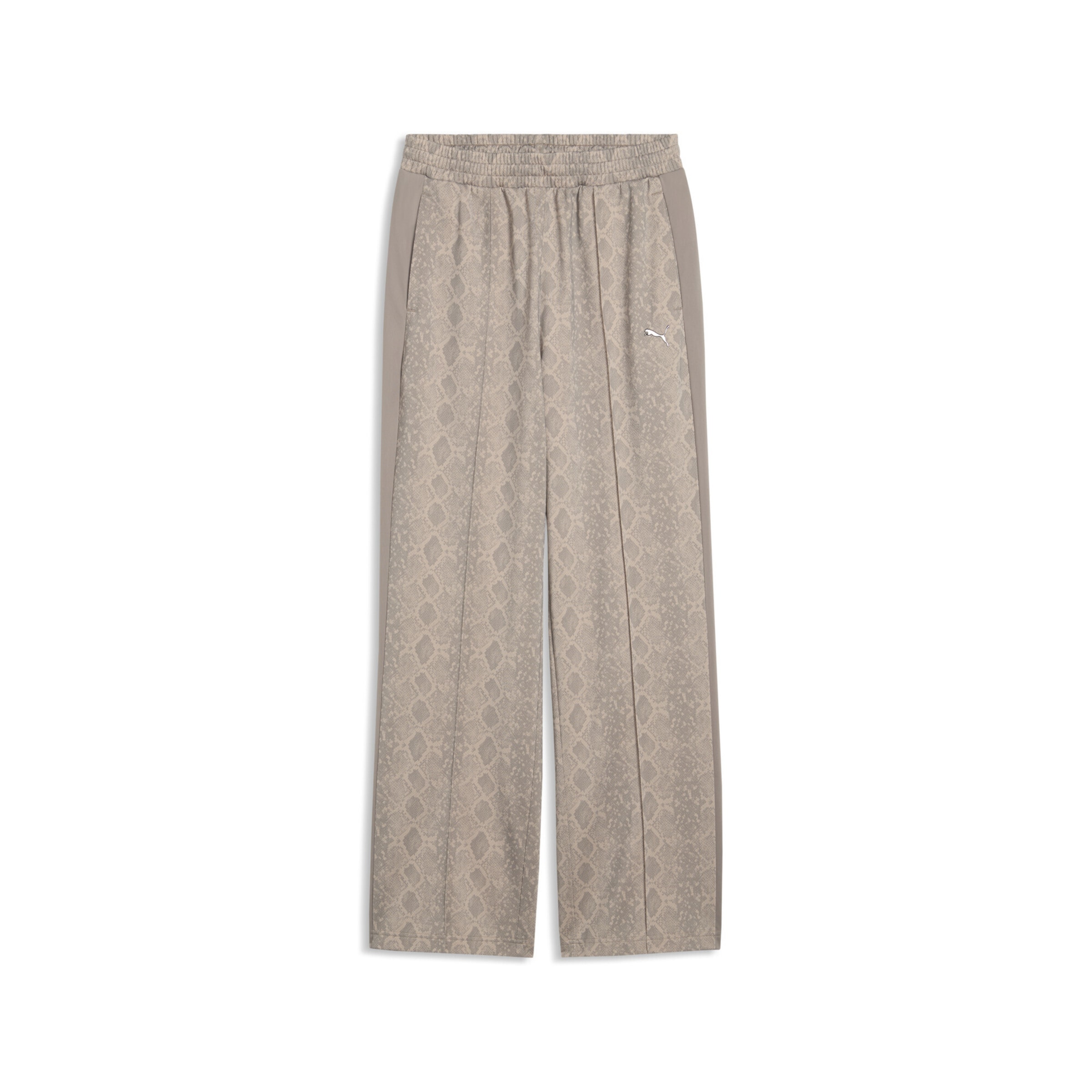 PUMA Broek 'T7' in 36/Regular in de kleur Donkerbeige / Taupe, Productweergave