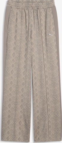 Loosefit Pantalon 'T7' PUMA en beige : devant
