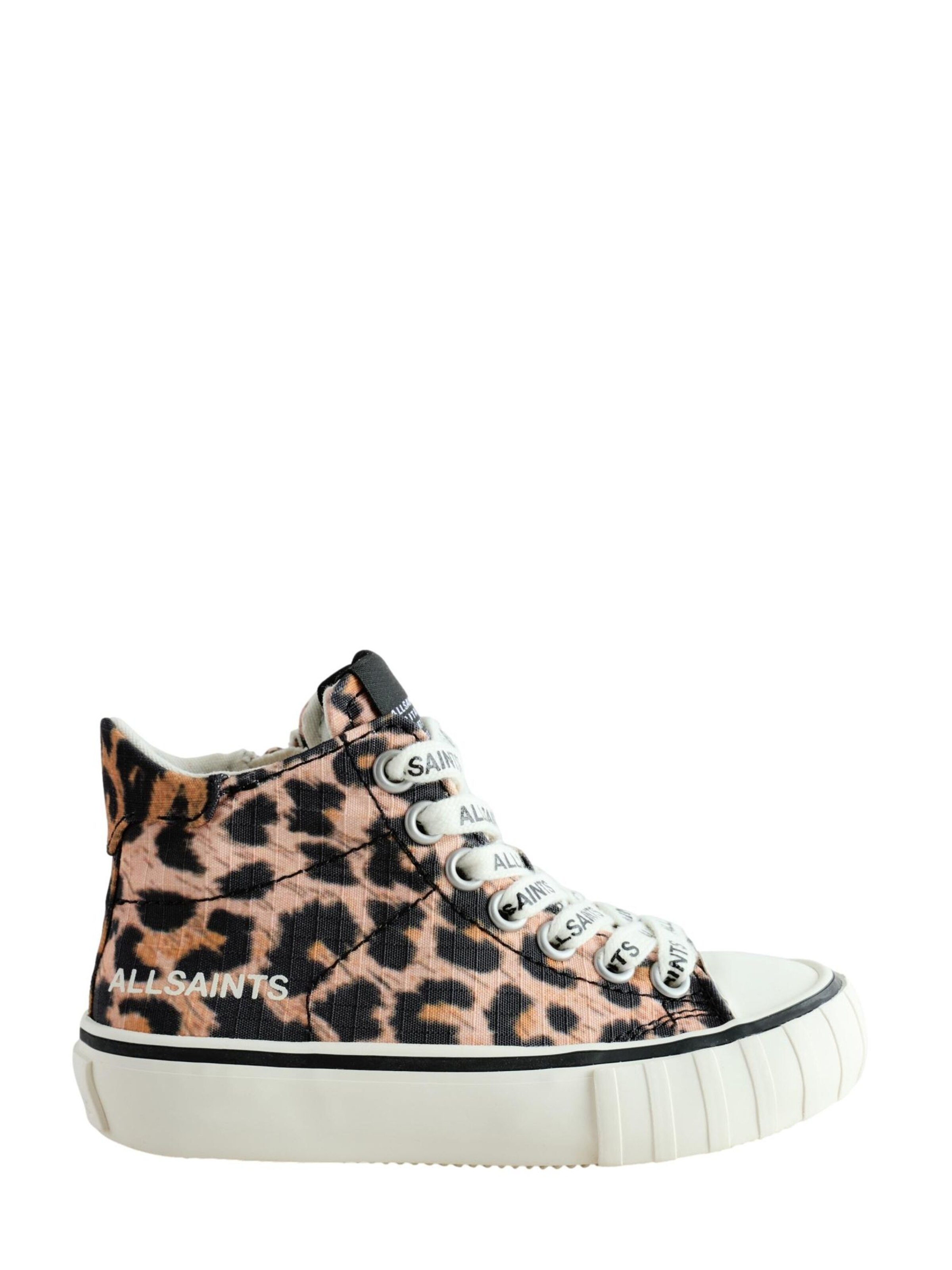 Baskets smALLSAINTS en marron : devant