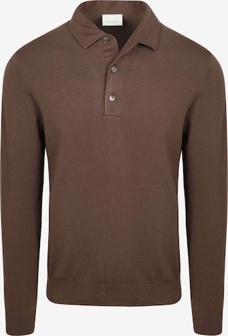 T-Shirt Profuomo en marron : devant