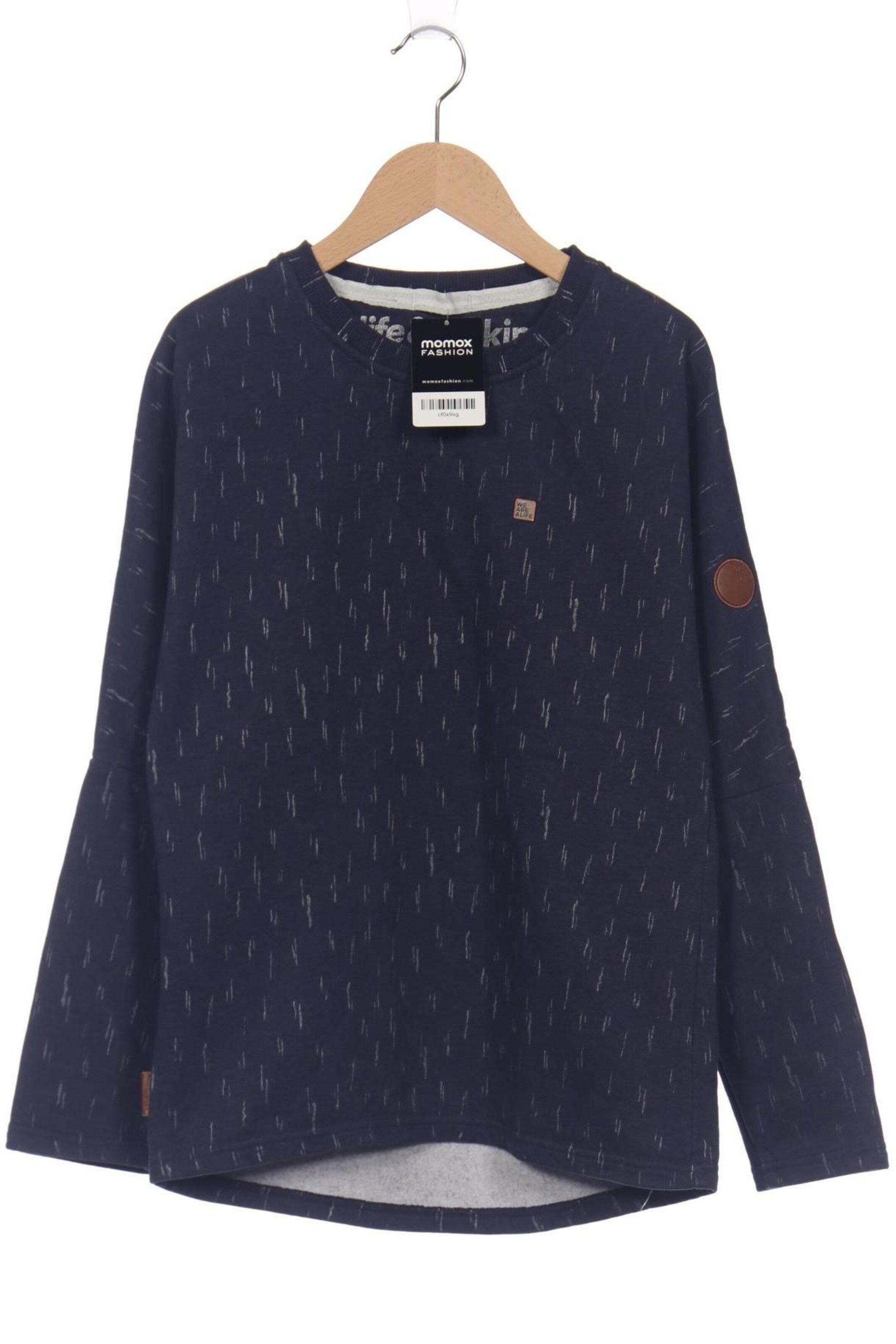 alife & kickin Sweatshirt & Zip-Up Hoodie in S in Blue: front