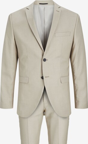 Coupe slim Costume 'Solaris' JACK & JONES en beige