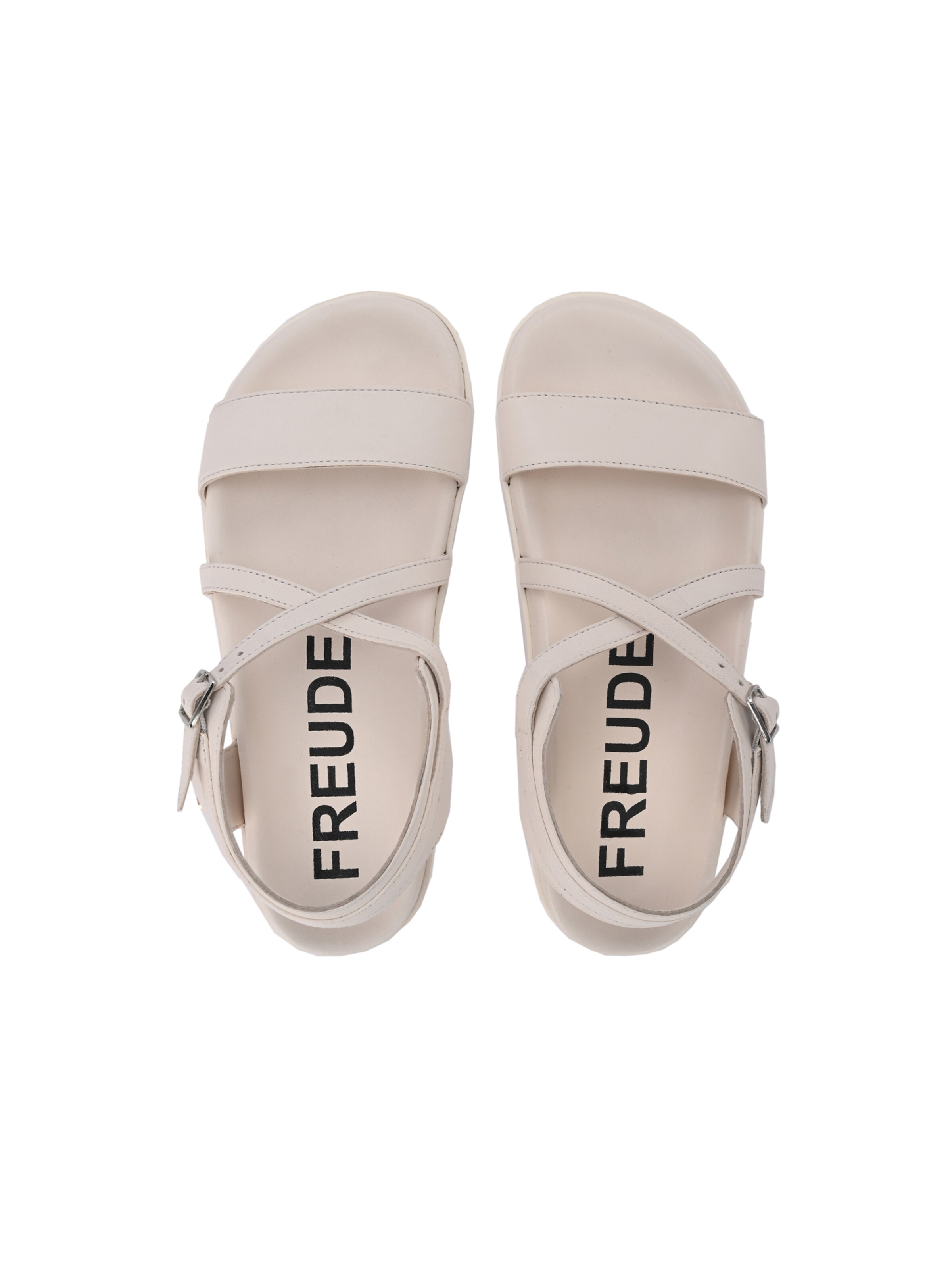 FREUDE Sandalen met riem ' AMELINE ' in Beige