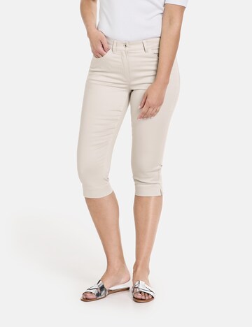 GERRY WEBER Skinny Hose in Beige: predná strana