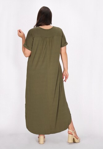 Robe Usha en vert