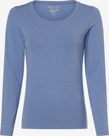 T-shirt Marie Lund en bleu : devant