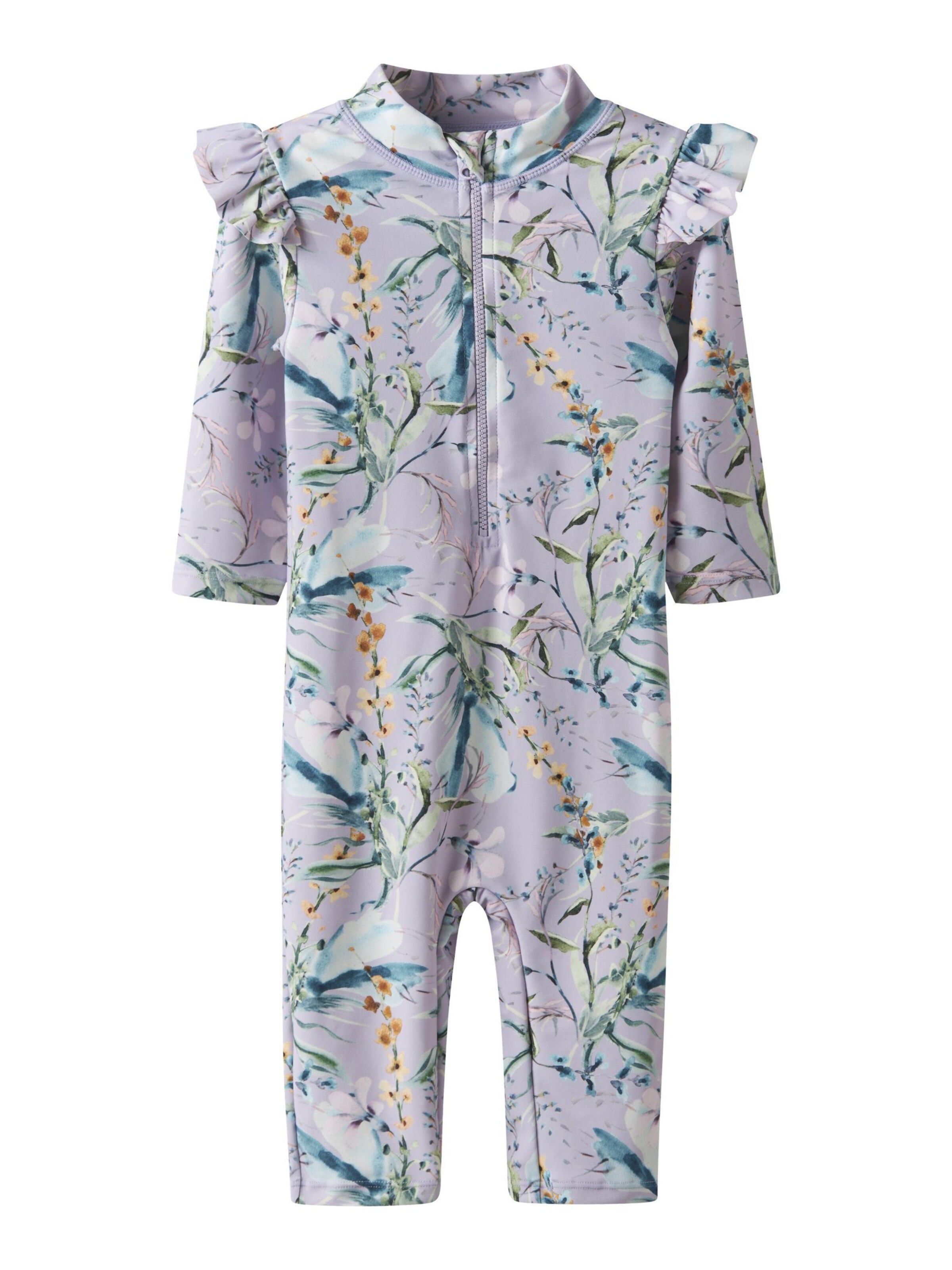 NAME IT Badedragt i lilla: forside