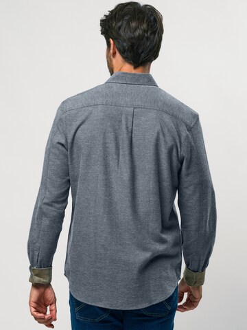 MCS Comfort Fit Skjorte 'Adam' i blå