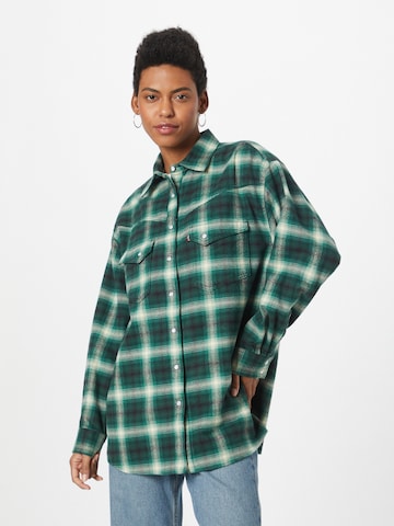 Chemisier 'Dorsey XL Western' LEVI'S ® en vert : devant