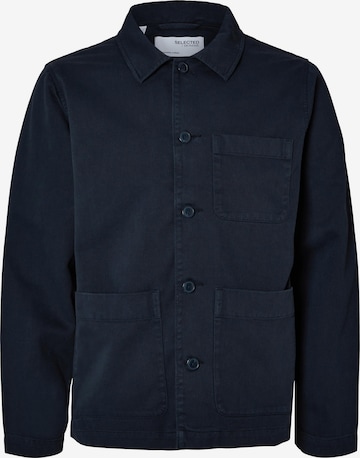 SELECTED HOMME Between-Season Jacket 'Tony' in Blue: front