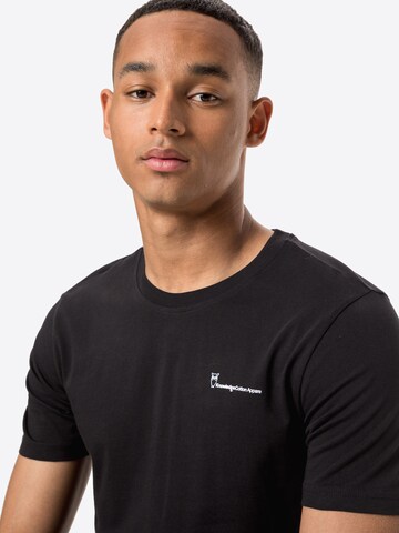 Coupe regular T-Shirt 'Alder' KnowledgeCotton Apparel en noir