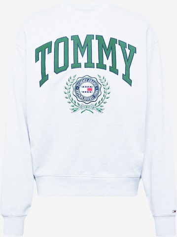 Tommy Jeans Collegepaita värissä harmaa: edessä