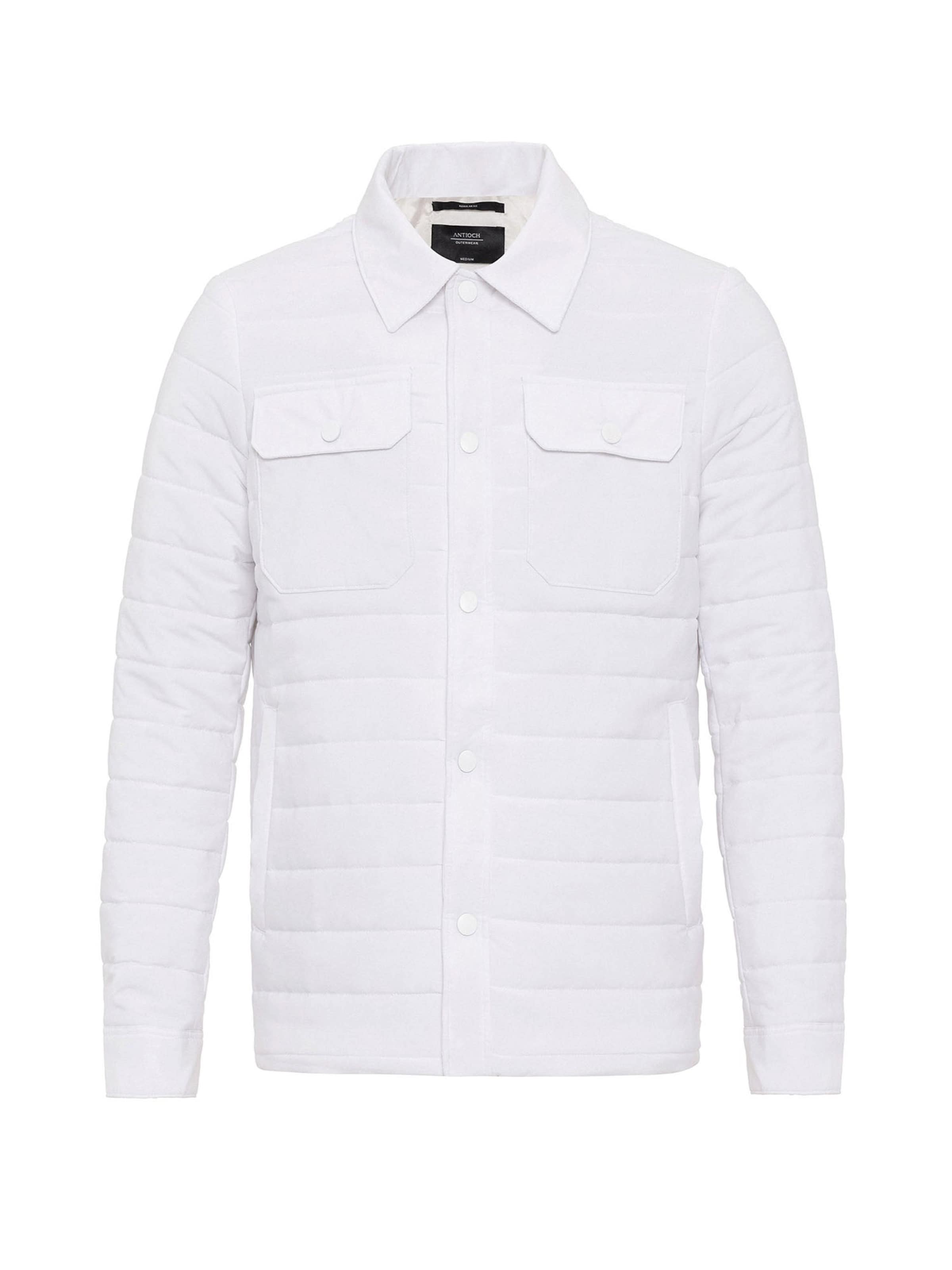 Antioch Välikausitakki värissä valkoinen: etupuoli