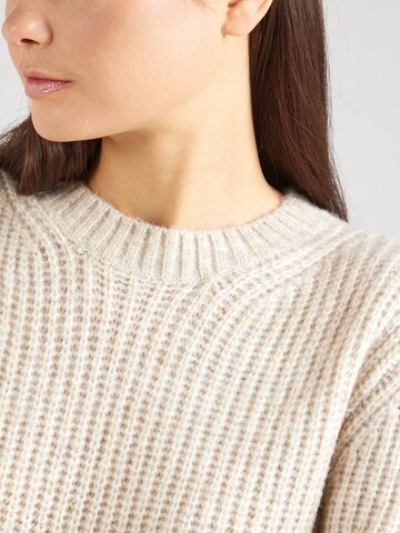 JDY Pullover 'JDYSILJA' in Beige