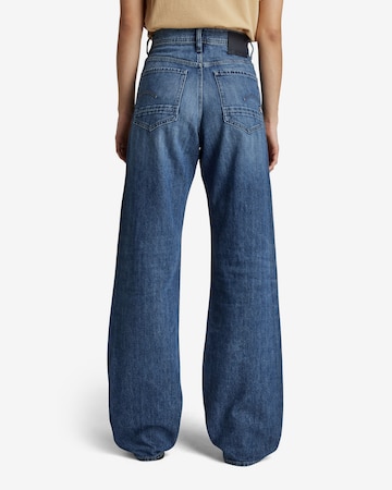 G-Star RAW Wide Leg Jeans in Blau