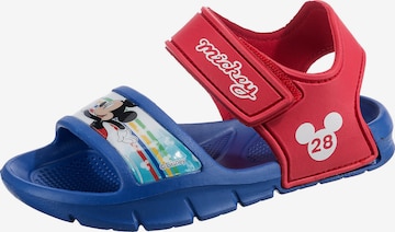 Disney Mickey Mouse & friends Beach & Pool Shoes in Blue: front