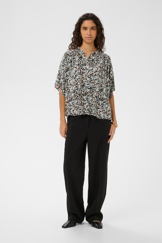 SOAKED IN LUXURY Bluse 'SLArjana' i brun