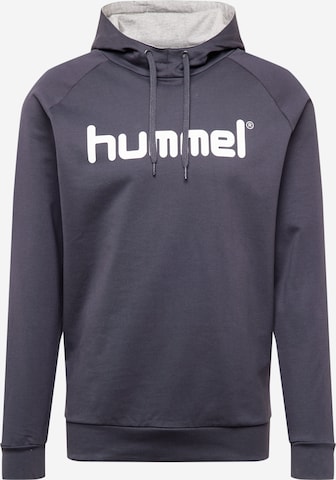Hummel - Sweatshirt de desporto em cinzento: frente