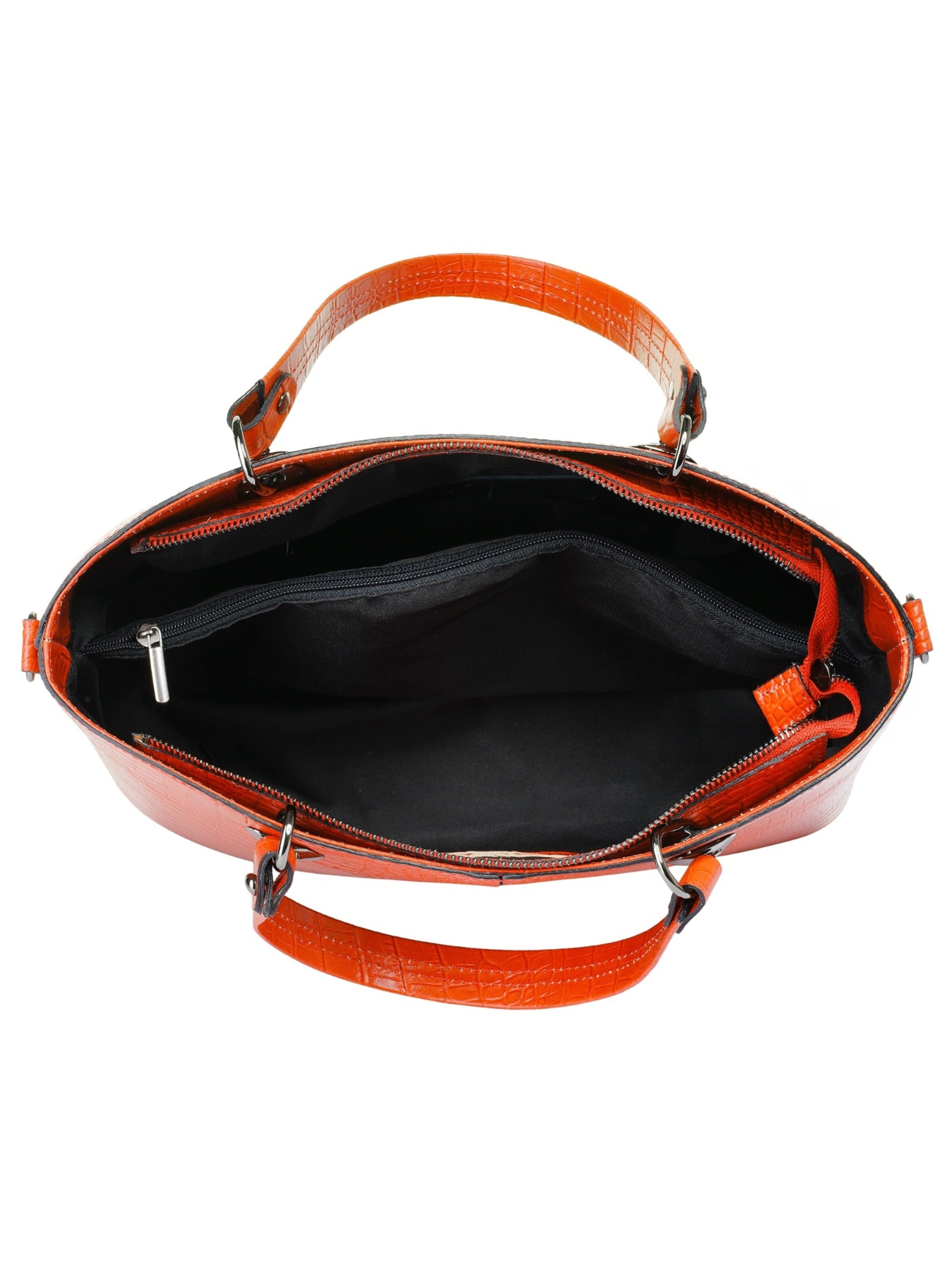 Cluty Handbag in Orange