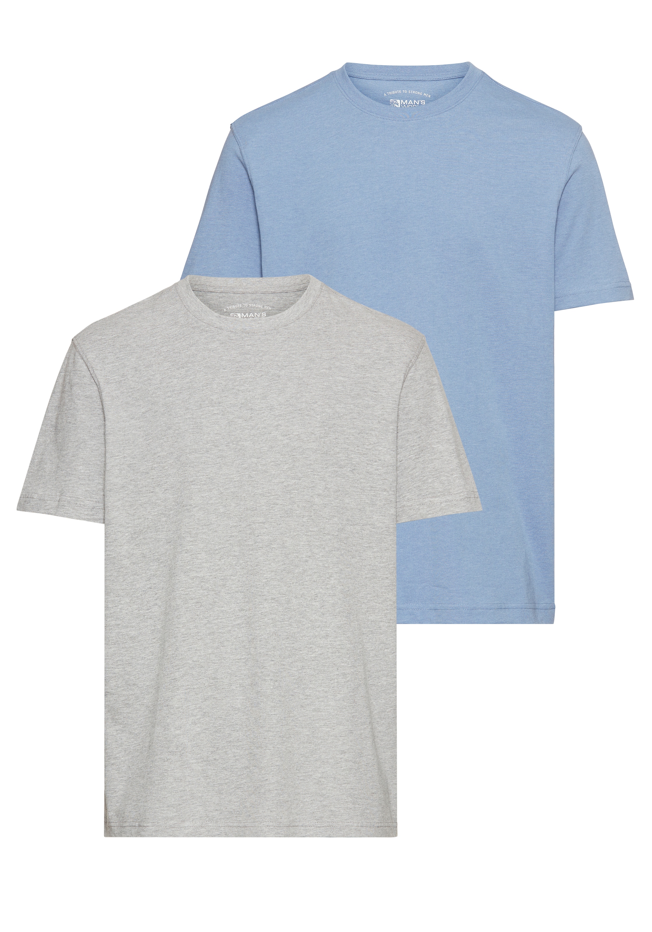 Man's World Shirt in Blue: front