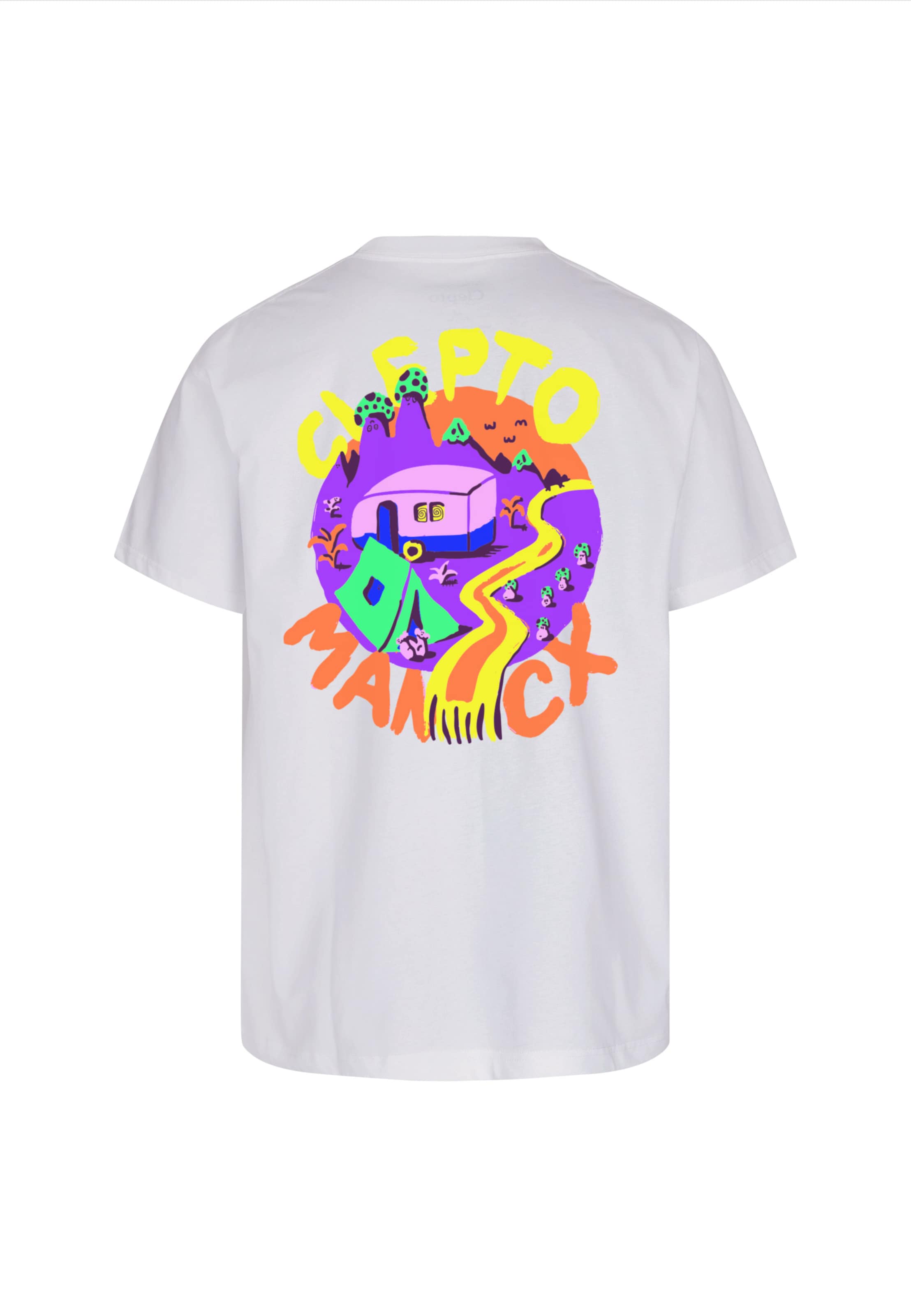T-Shirt 'Camp Classic Tee' Cleptomanicx en blanc