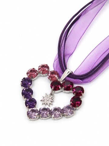 Allgäu Rebell Necklace 'Gudrun' in Purple