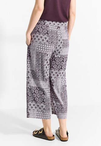 CECIL Wide Leg Hose in Lila