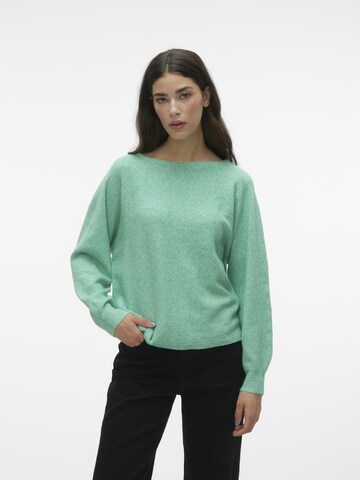 VERO MODA Sweater in Green: front