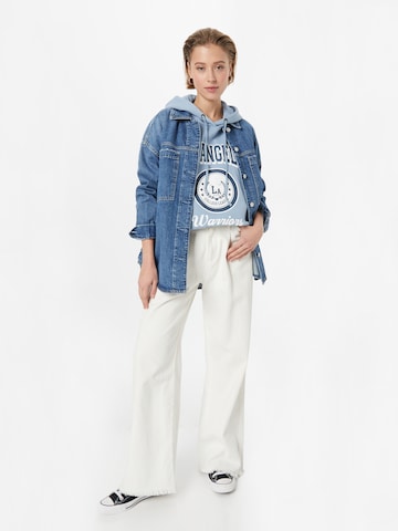 Sweat-shirt Noisy may en bleu