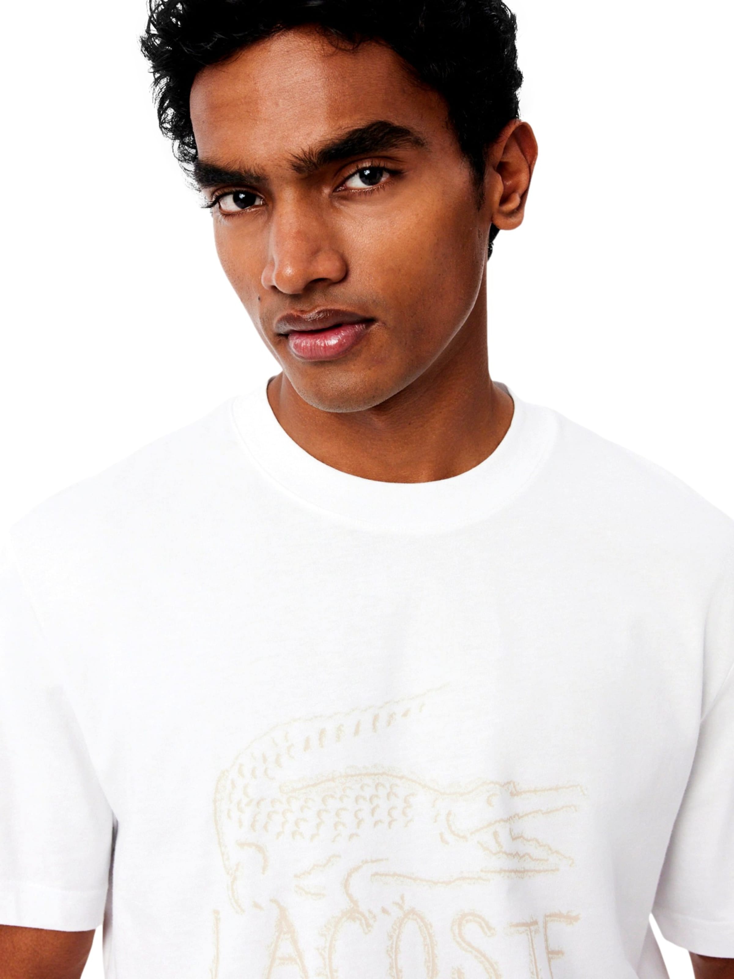 T-Shirt LACOSTE en blanc