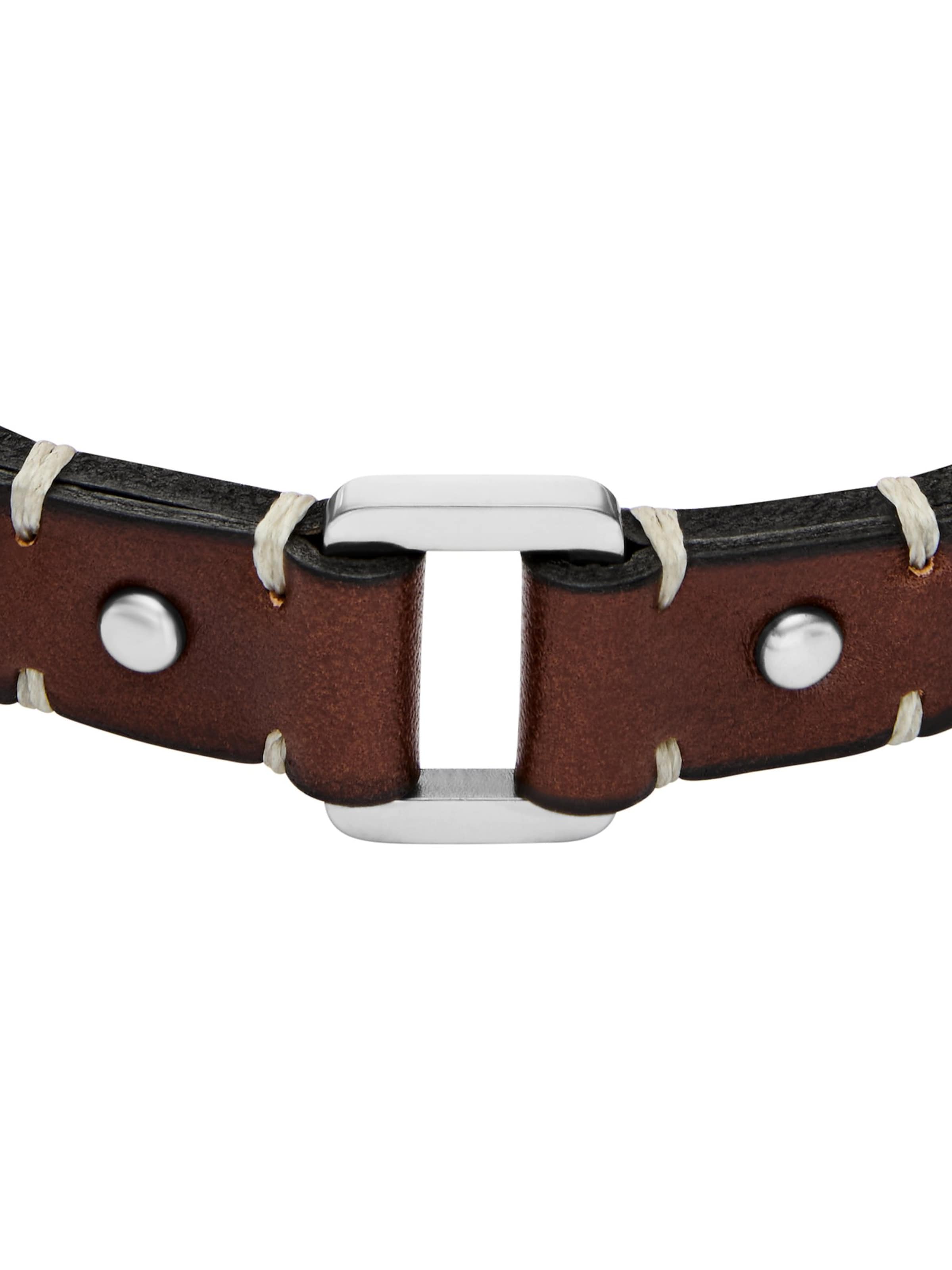 Braccialetto 'Machine' di FOSSIL in marrone