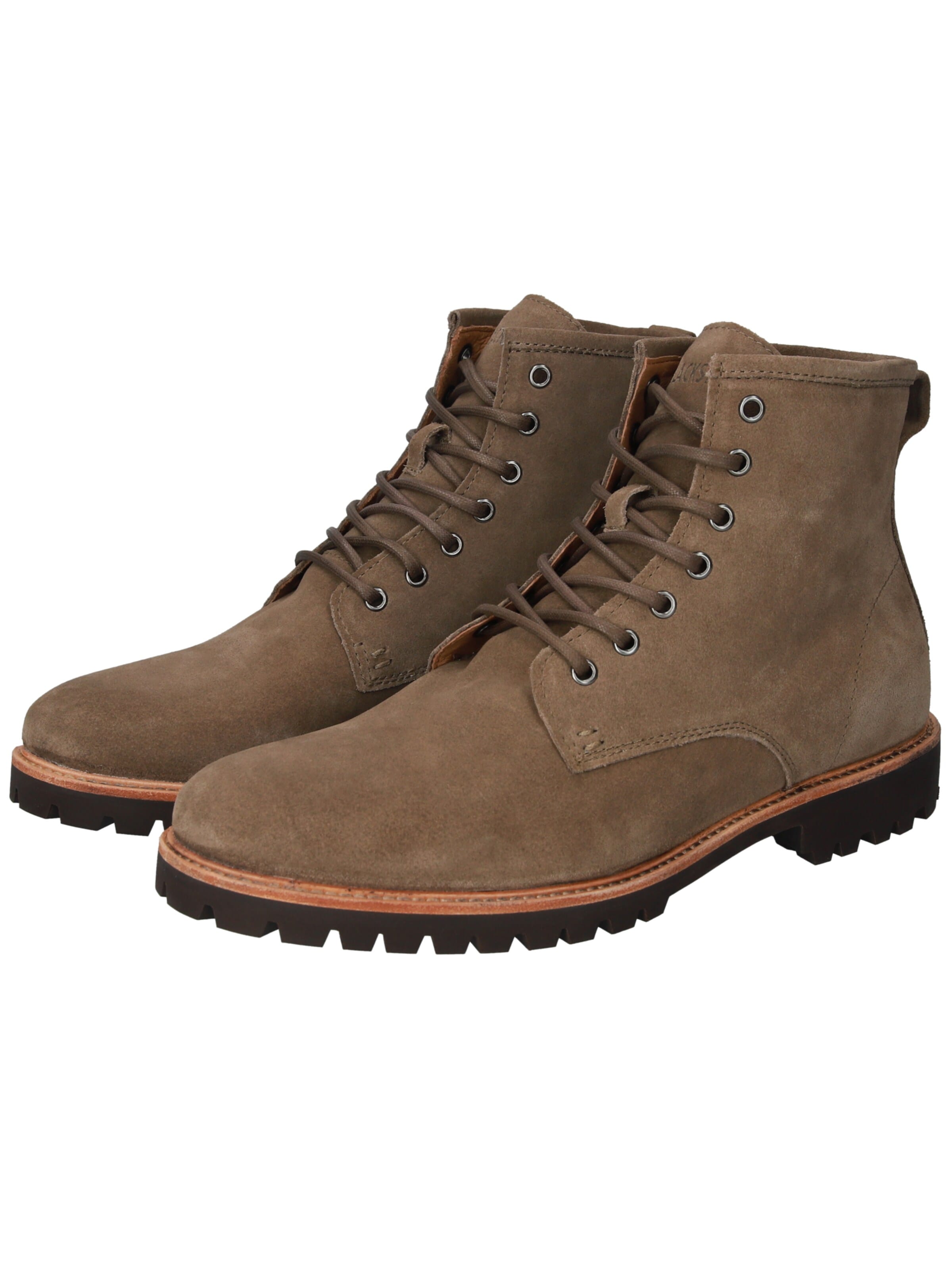 BLACKSTONE - Botas com atacadores 'LOGAN' em castanho